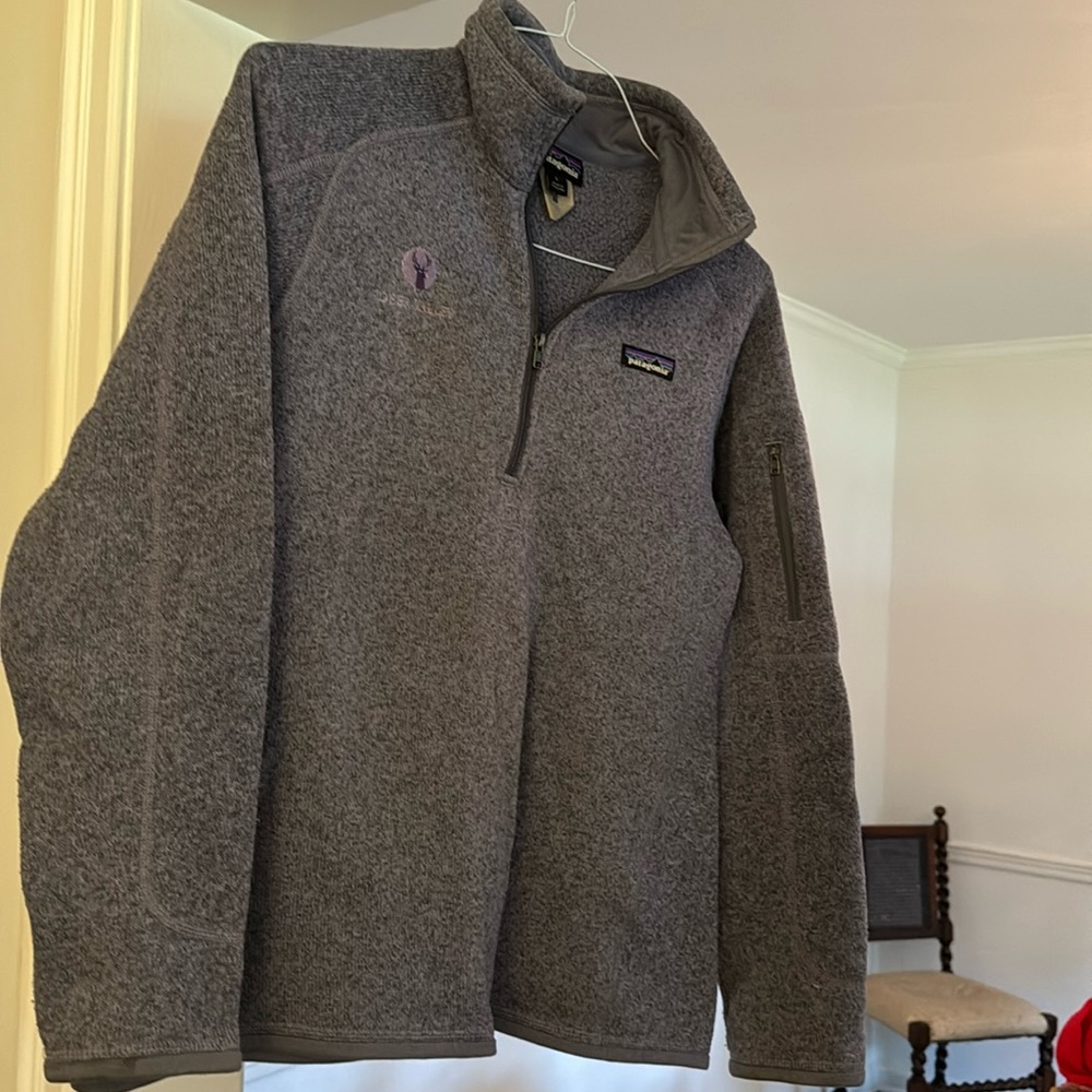 Patagonia Woman’s Better Sweater 1/4 zip. Deer Valley Merchandise. Size Large.